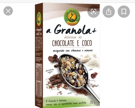 Granola chocolate e coco 