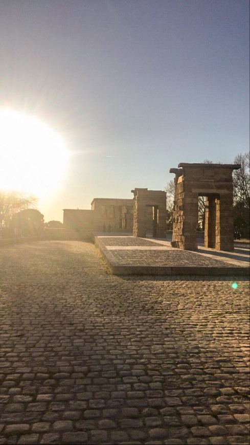 Lugar Templo de Debod