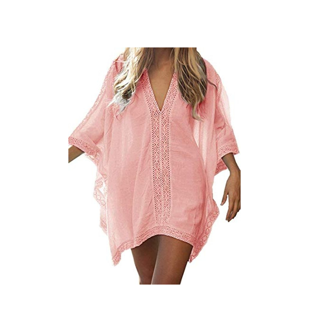 Fashion Jfan Vestido Suelto de Bikini Mujer Ropa de Baño Playa Traje de