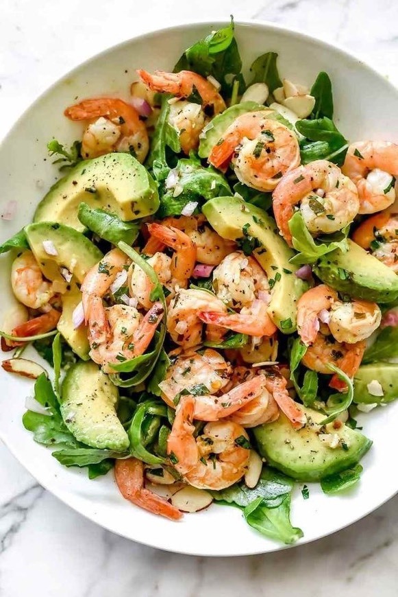 Social Salada de camarão 