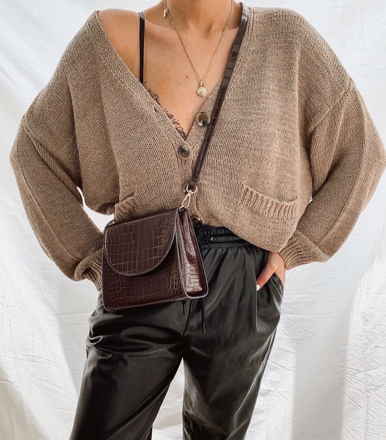 Social Cardigan de malha