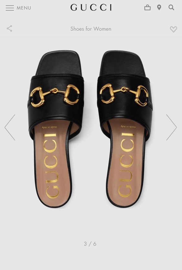 Product Gucci leather sandals 