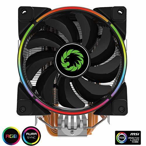 Social Gamemax Gamma 500 Argb CPU Cooler, Argb Leds, 5 Heatpipes, 1 x