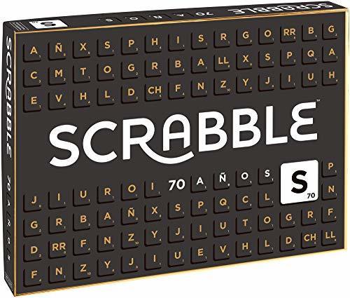 Social Mattel Games Scrabble 70 aniversario, juego de mesa