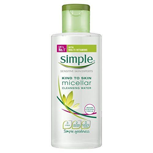 Agua micelar desmaquillante"Kind to Skin" de Simple