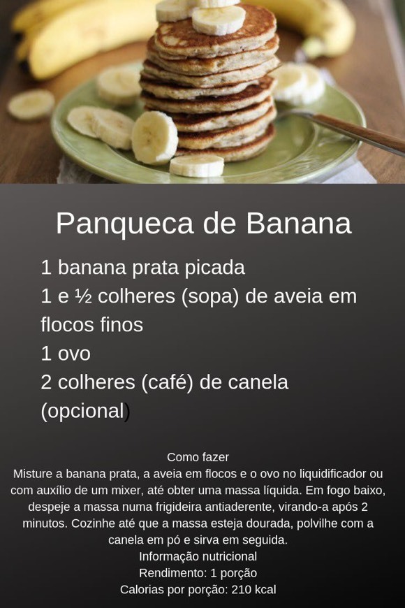 Moda panquecas de banana