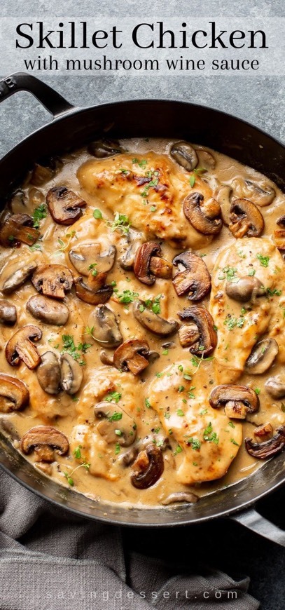 Fashion skillet chicken