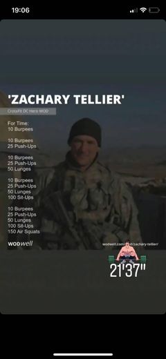 Zachary Tellier Workout