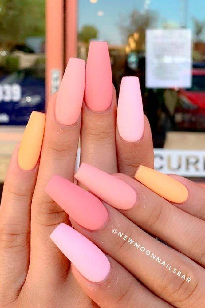 Moda Unhas pêssego 🍑