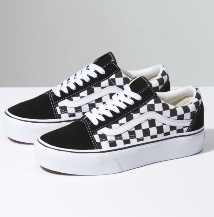 Products CHECKERBOARD OLD SKOOL PLATFORM