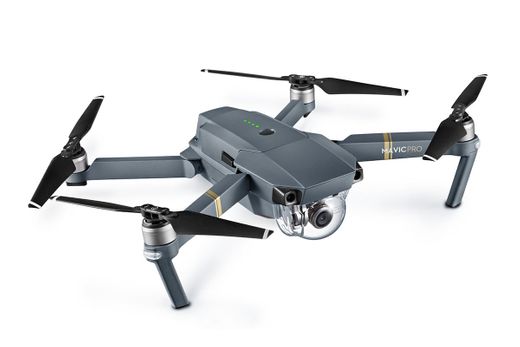 DJI Mavic Pro - Dron cuadricóptero (4 k/30 fps, 12mpx, 65 km