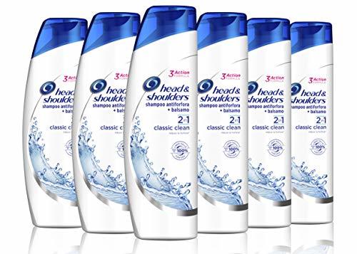 Social Head & Shoulders Shampoo 2 in1 - Lote de 6 x 230 gr