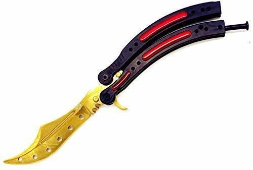 Producto KNIFY Butterfly Tiger Tooth Skin - Real CS