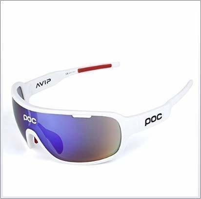 Gafas Polarizadas Deporte Bici Anti UV400 Gafas para Correr Running Antivaho con