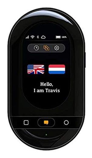 Travis Touch - Traductor Inteligente de Bolsillo a 105 Idiomas Con Pantalla