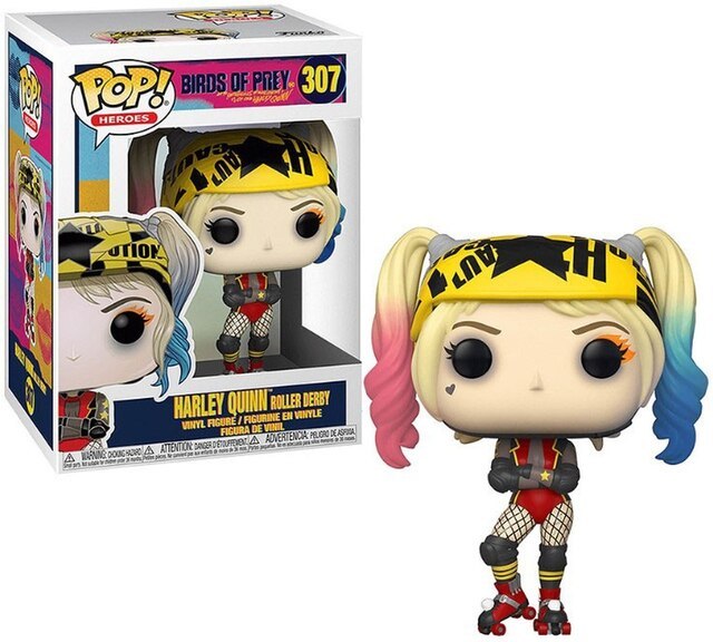 Moda Birds of Prey: Harley Quinn Roller Derby - 307