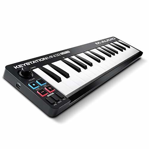 Electrónica M-Audio Keystation Mini 32 MK3 - Mini Teclado Controlador MIDI/USB Ultra portátil