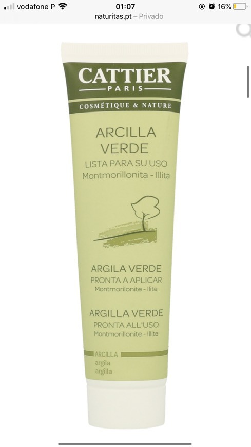 Productos Argila Verde