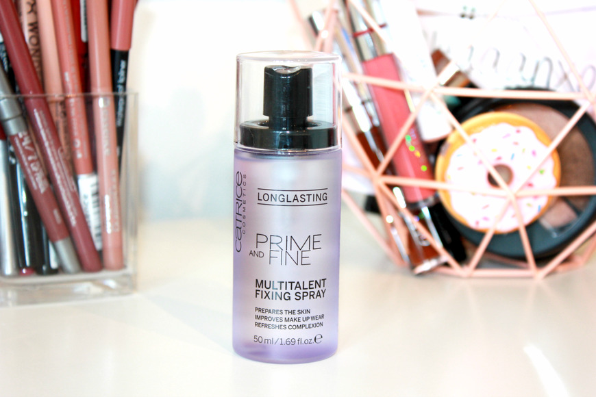 Product Catrice Primer e spray fixador