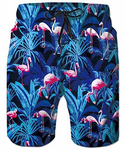 Moda RAISEVERN Masculino Swim Trunk 3D Estampado de Playa del Verano Pone en