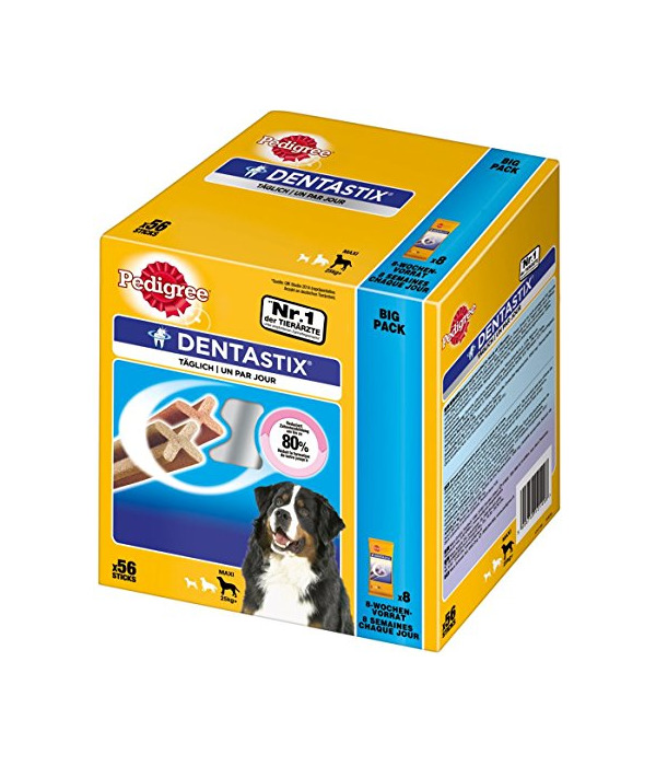 Productos Pedigree Dentastix Dentastix de uso diario para higiene oral para perros grandes