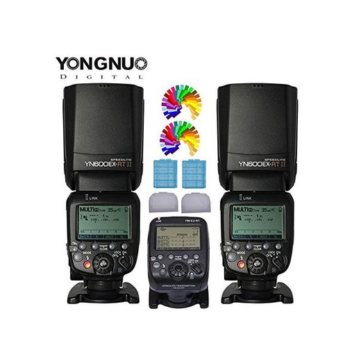 YONGNUO YN600EX-RT II Flash Speedlite 2.4G TTL 2PCS