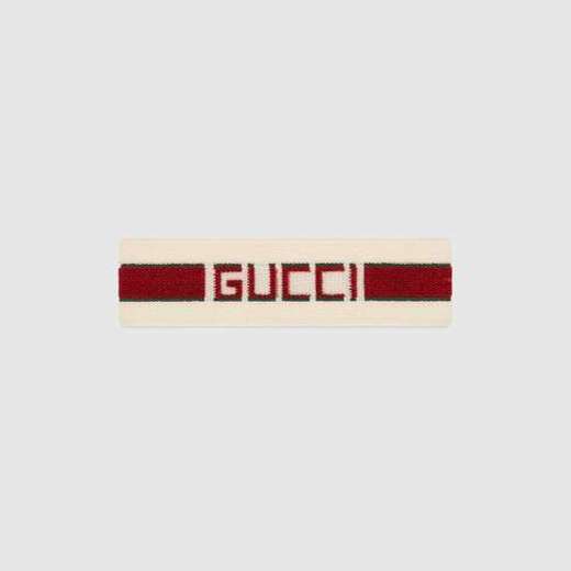 Elastic Gucci stripe headband