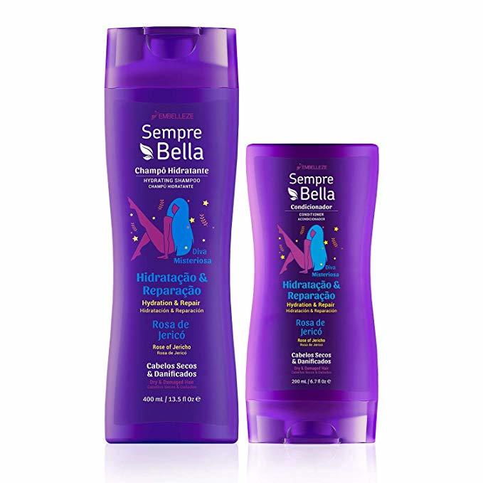 Product Shampoo e amaciador Sempre Bella hidratação e reparação 