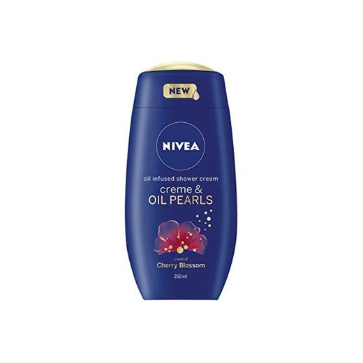 Crema de ducha NIVEA Gel Crema de Ducha Crema y Aceite Perlas