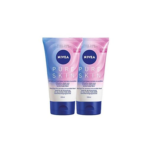 NIVEA Pure Skin Gel limpiador facial