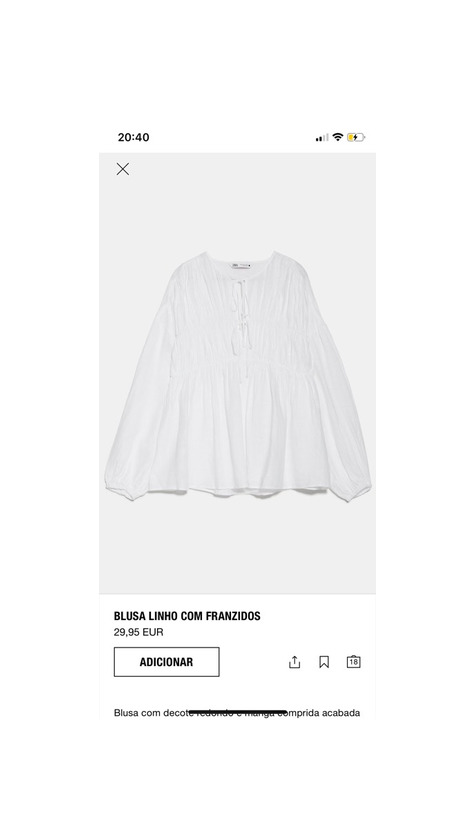 Products BLUSA DE LINHO