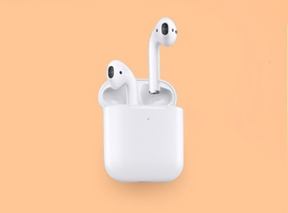 Electronic Apple AirPods con estuche de carga inalámbrica