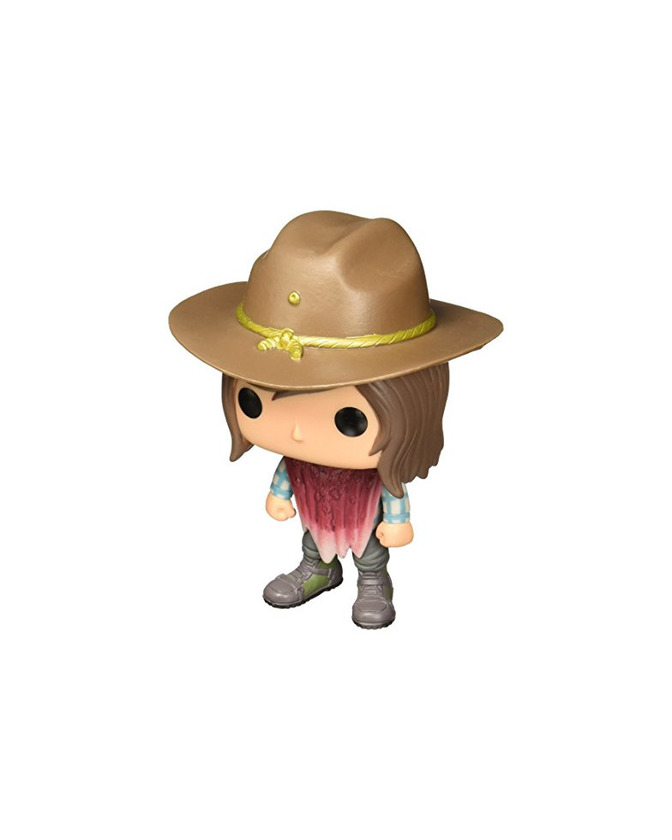 Game Funko Carl Grimes Poncho sangrienta Figura de Vinilo, colección de Pop, seria