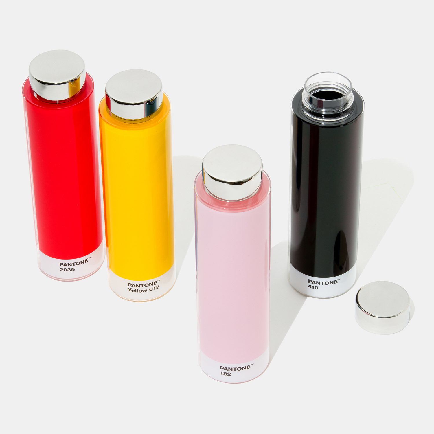 Productos Pantone tritan drinking bottle