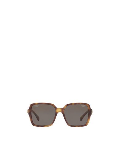 Chanel brown acetate sunglasses