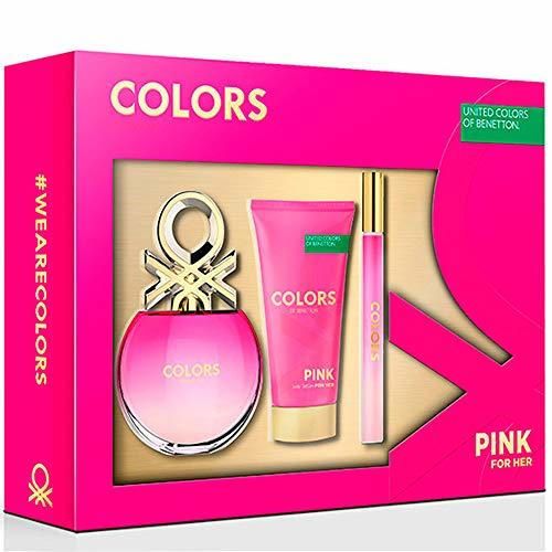 Benetton Colors Pink Paquete de productos