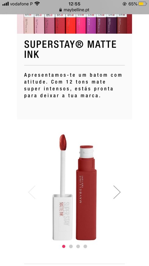 BATOM LÍQUIDO SUPERSTAY MATTE INK
