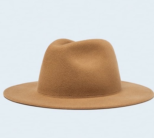 Chapéu cor Camelo da Zara