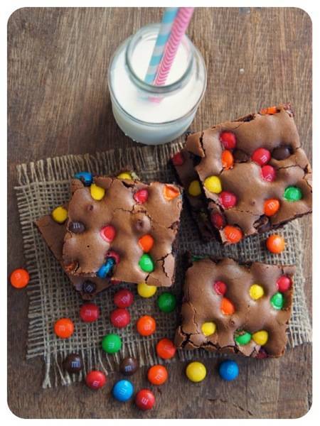 Moda Brownie de M&ms