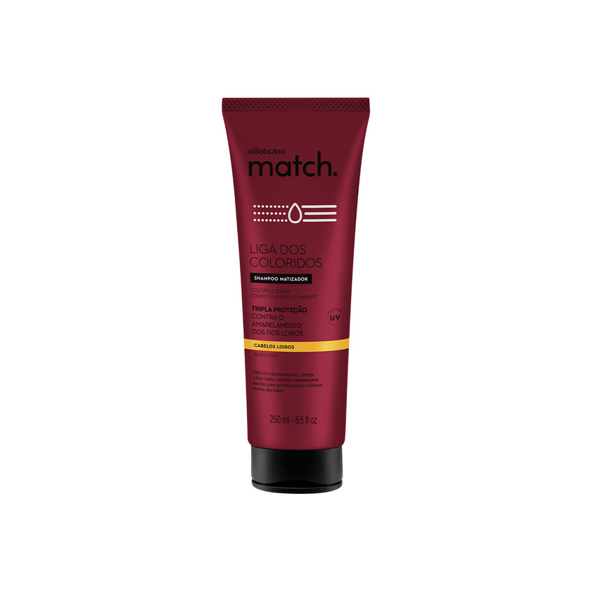 Social Match Liga dos Coloridos Shampoo Matizador Loiros