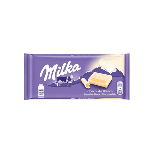 Milka chocolate branco 