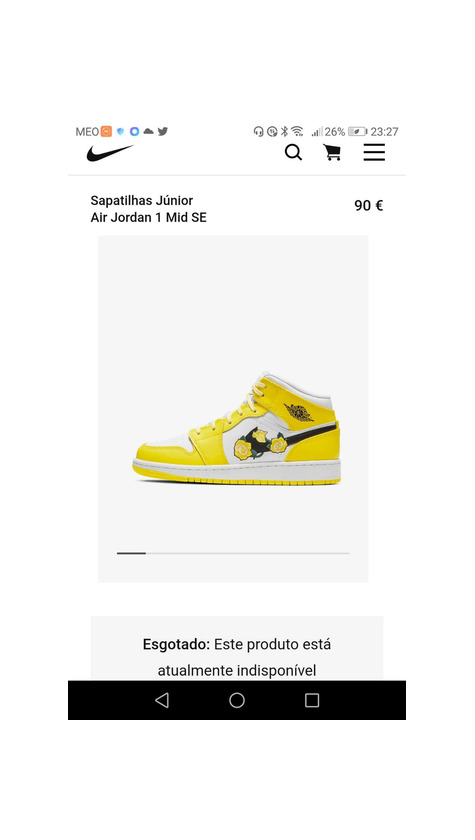 Producto Nike Air Jordan 1 mid