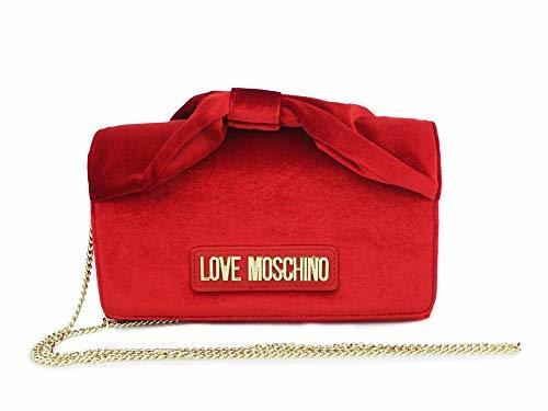 Fashion LOVE MOSCHINO JC4124 Bandolera Mujeres Rojo