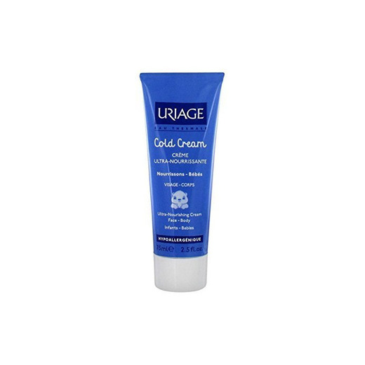 Uriage Cold Cream Ultra-nourishing Cream for Infants and Babies 75 Ml Tube