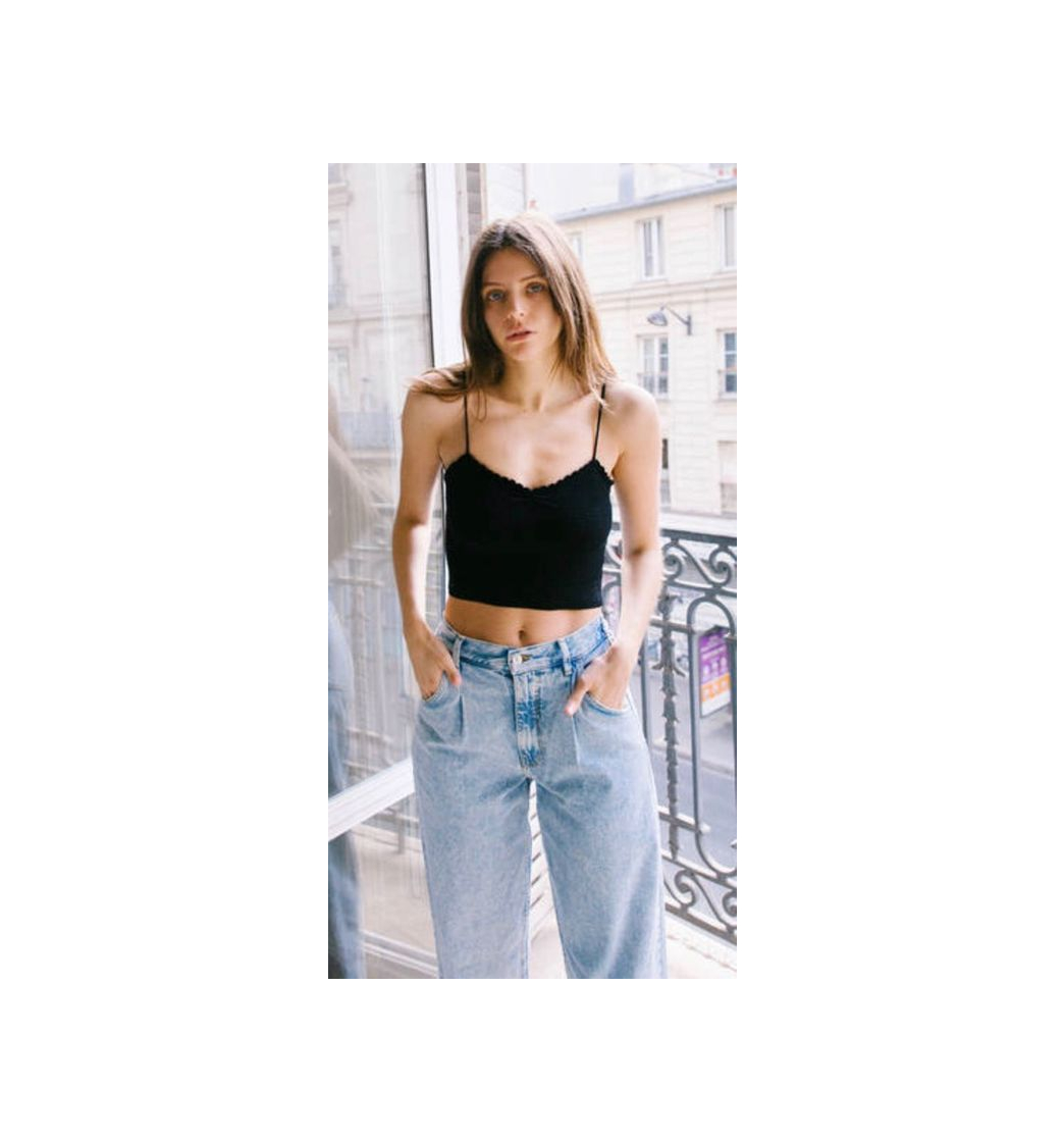 Social Bershka top de alças 