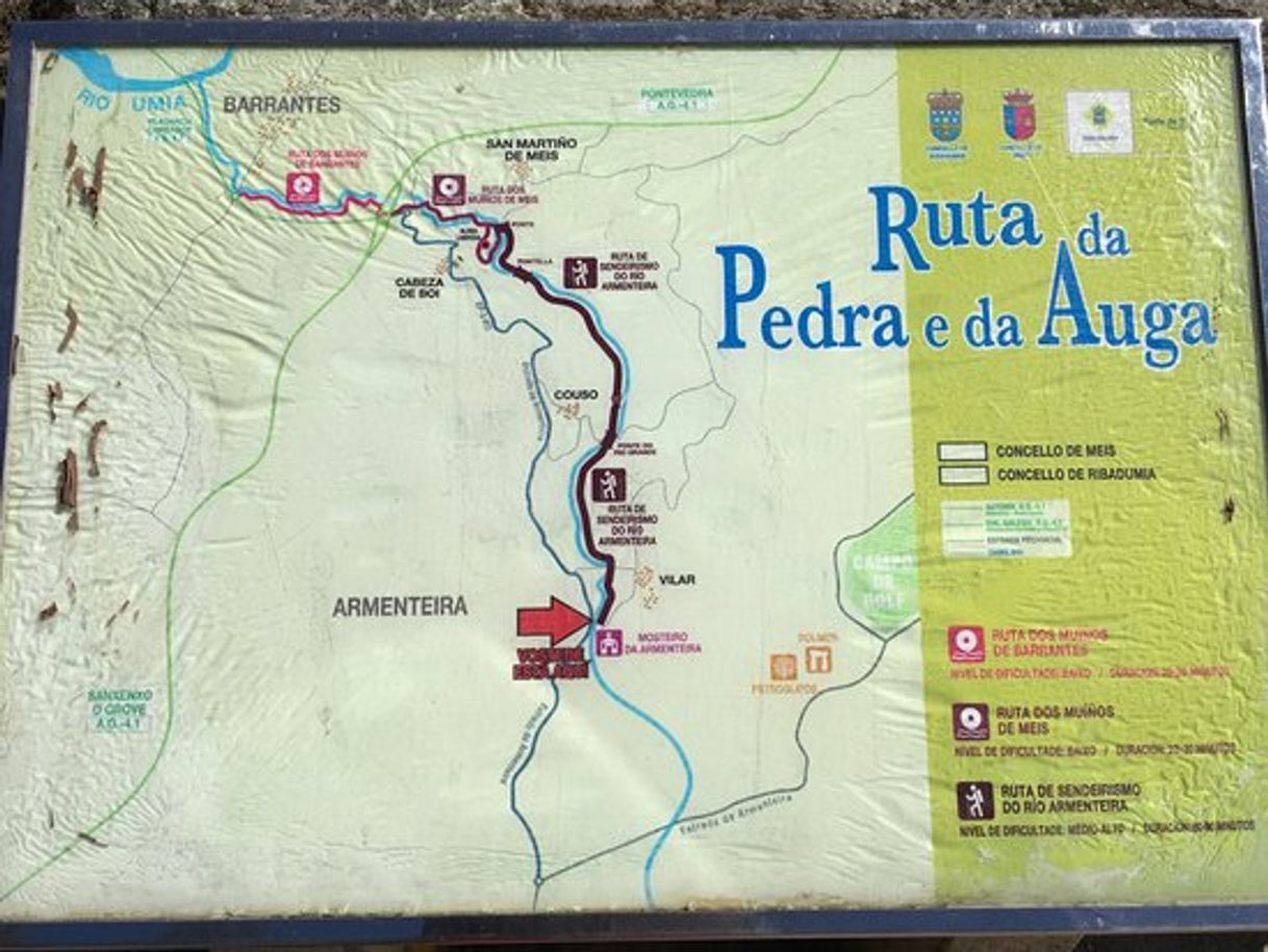 Lugar Ruta da Pedra e da Auga