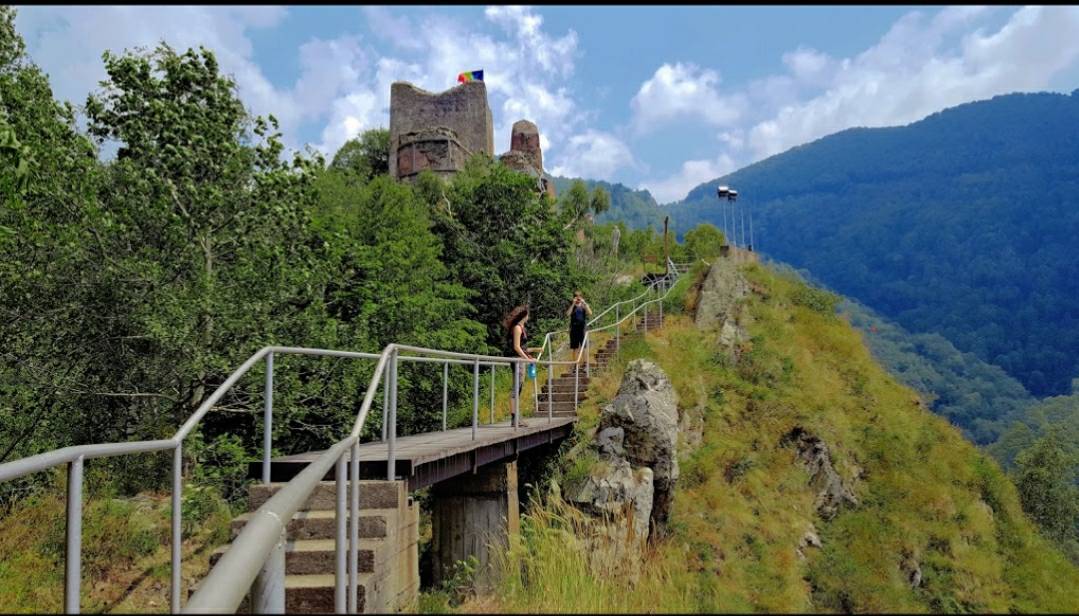Lugar Castillo Poenari