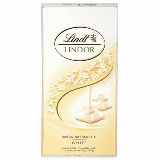 Lindt Lindor Tableta de Chocolate Blanco