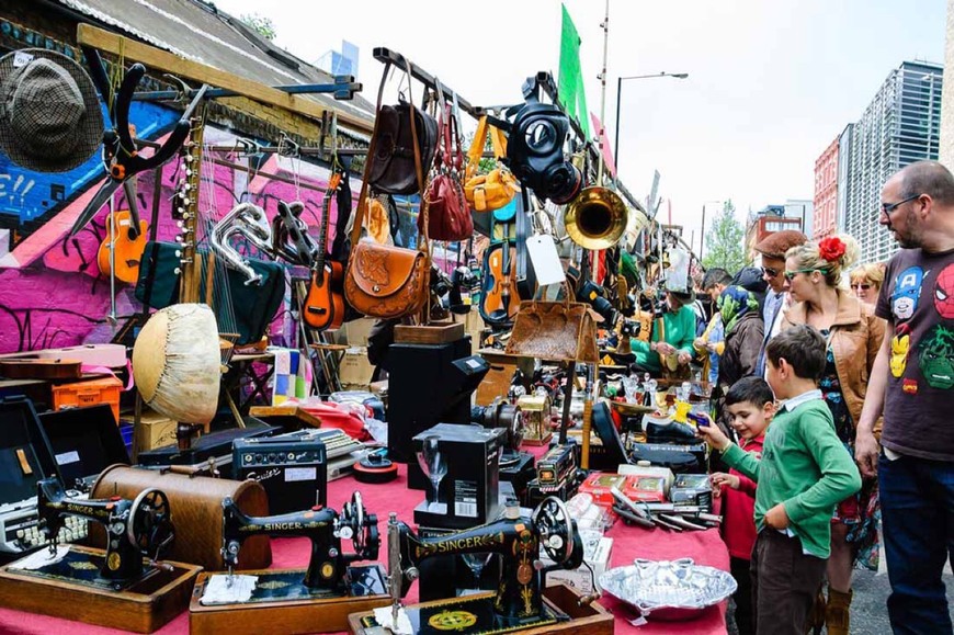 Lugar Brick Lane Market