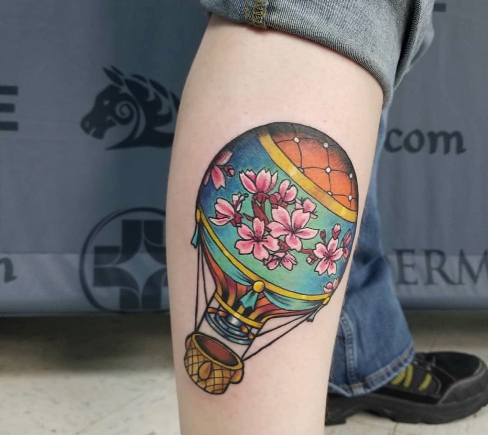 Moda Hot Air Balloon Tattoo